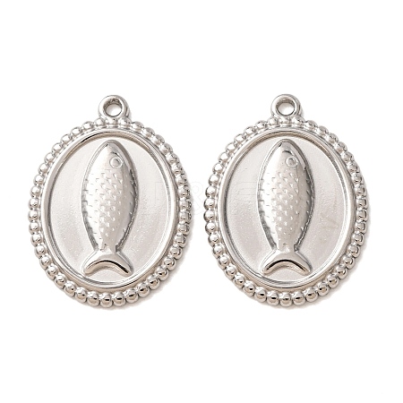 304 Stainless Steel Pendants SA-CBABD1E-10H-P-1