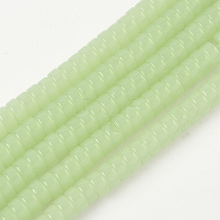 Glass Imitation Jade Beads Strands GLAA-I060-01E-1