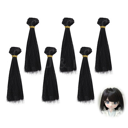 6Pcs PP Doll Wig Hair DIY-GL0005-57-1