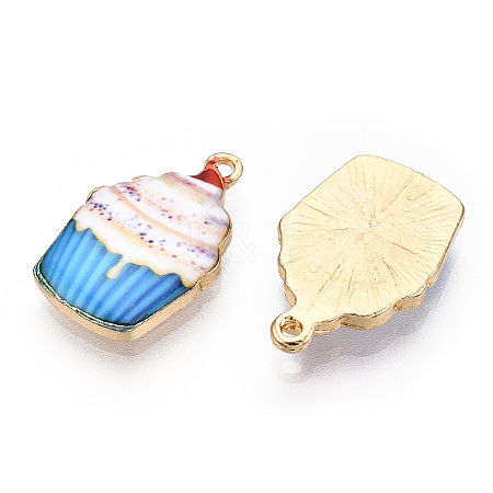 Printed Alloy Pendants ENAM-N056-202A-1