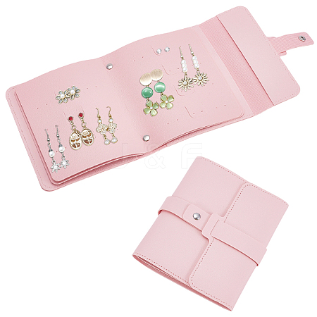PU Leather Earring Storage Bags AJEW-SP0006-24C-1