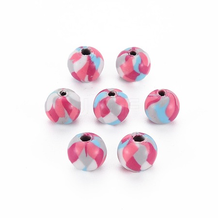 Handmade Polymer Clay Beads CLAY-N008-054A-04-1