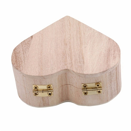 Heart Wood Jewelry Storage Boxes PW-WG88091-01-1