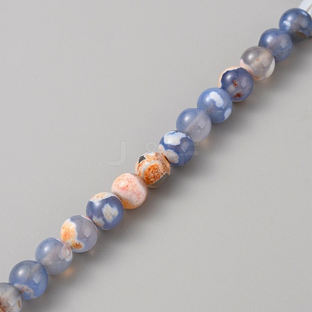 Natural Agate Beads Strands G-TAC0010-05C-1