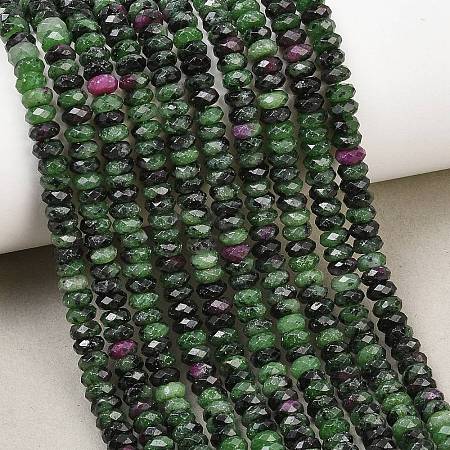 Natural Ruby in Zoisite Beads Strands GG-CBAE4D4-A09-01-1
