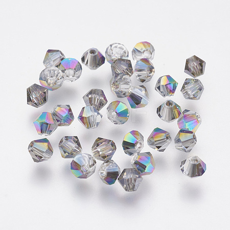 Imitation Austrian Crystal Beads SWAR-F058-4mm-31-1