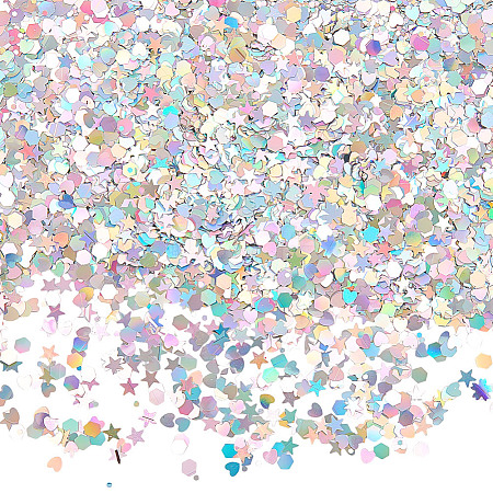 60G Laser Shining Nail Art Glitter MRMJ-SC0001-50-1