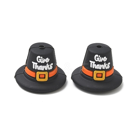 3D Thanksgiving Day Food Grade Silicone Focal Beads SL-CBA05A0-02-1
