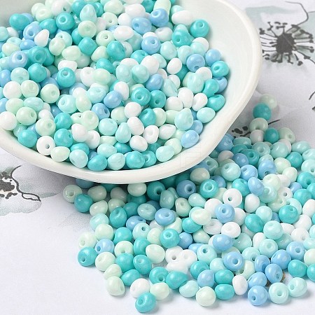 6/0 Opaque Baking Paint Glass Seed Beads X1-SEED-M012-02A-23-1