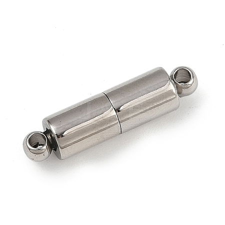 304 Stainless Steel Magnetic Clasps STAS-C127-07P-1