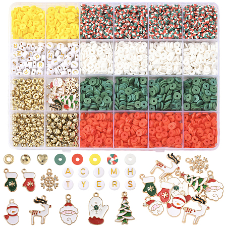 Christmas Theme DIY Jewelry Making Findings Kits DIY-SP0005-71-1