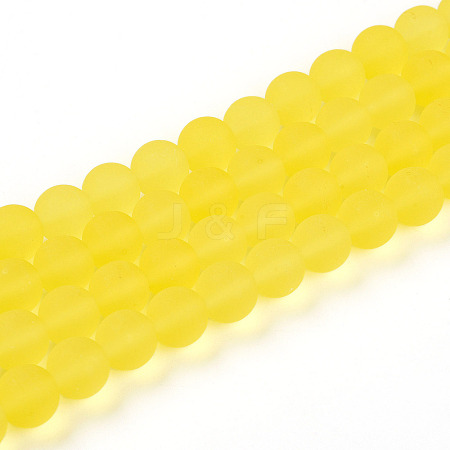 Transparent Glass Beads Strands LS-GLAA-T032-T10mm-MD12-1