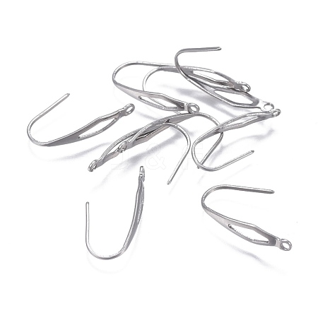 Tarnish Resistant 304 Stainless Steel Earring Hooks X-STAS-P236-23P-1