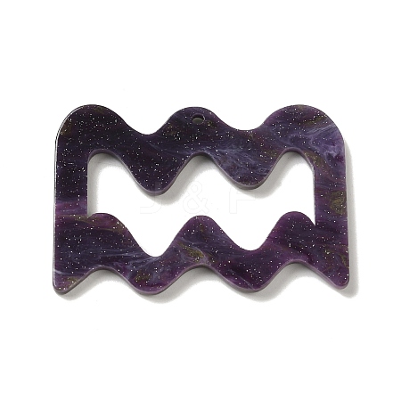 Acrylic Keychain Pendants LS-SACR-S608-04I-02-1
