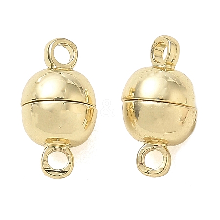 Brass Magnetic Clasp with Loop KK-CBA5585-10G-1