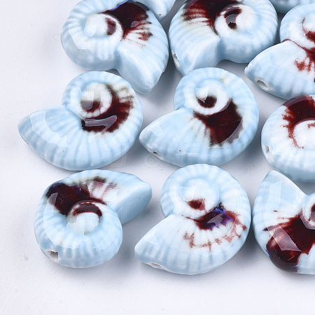 Handmade Porcelain Beads PORC-S498-32D-1