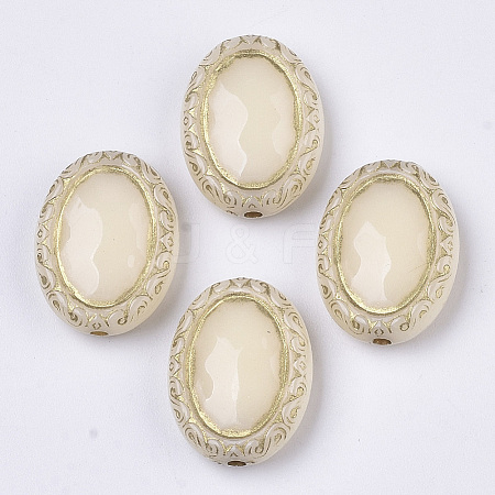 Plating Acrylic Beads LS-X-PACR-T008-06E-1