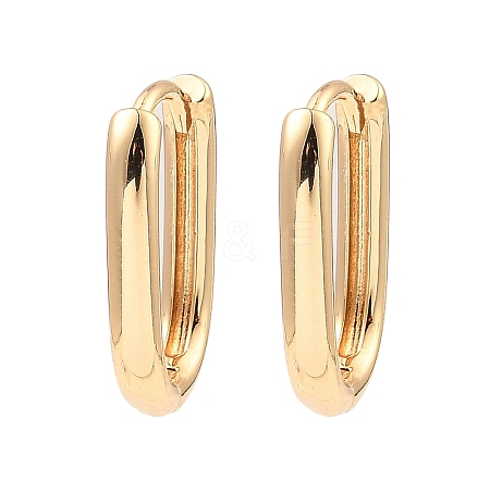 Brass Hoop Earrings EJEW-I289-27A-KCG-1