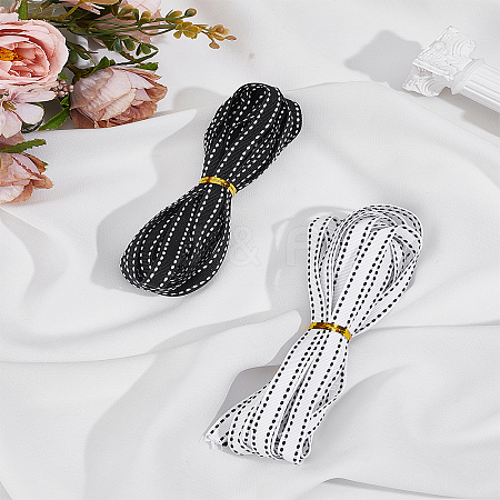 9M 2 Colors Polyester Grosgrain Ribbon OCOR-LP0003-24-1