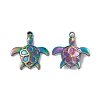 Ion Plating(IP) 304 Stainless Steel Pendants STAS-E169-09M-1