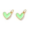 Rack Plating Brass Enamel Charms KK-D073-27G-3