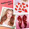 150Pcs 5 Styles Sew On Mirror Rhinestones MACR-SC0001-25-5