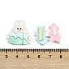 Travel Theme Resin Cabochons RESI-H166-23-3