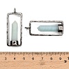 Natural Flower Amazonite Pendants GG-CBACC2B-06AS-03-3