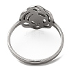 Non-Tarnish 201 Stainless Steel Finger Rings RJEW-G278-20P-2