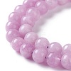 Natural White Jade Imitation Kunzite Beads Strands G-I299-F03-6mm-3