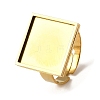 304 Stainless Steel Adjustable Ring Settings STAS-D374-02G-03-1