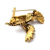 Alloy Rhinestone Brooches JEWB-I034-27AG-2