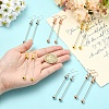 3 Pairs 3 Colors Plastic Dangle Earrings EJEW-YW0001-20-5