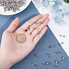 201 Stainless Steel Ball Stud Earrings STAS-UN0019-07P-2