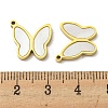 304 Stainless Steel Shell Charms STAS-L022-010G-3