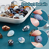 3Bags 3 Colors  Transparent Glass Beads  Segmented Multi-Color Beads GLAA-PH0003-36A-4