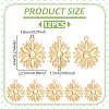 12Pcs Brass Pendants KK-UN0005-08-3