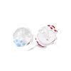 Transparent Resin Enamel Beads RESI-G119-07-2
