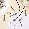 CHGCRAFT DIY Bolo Tie Making Finding Kit FIND-CA0008-99-4