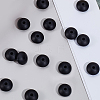180Pcs Rondelle Silicone Focal Beads SIL-SP0001-20B-7