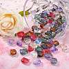 100Pcs 10 Colors Transparent Lampwork Beads GLAA-CJ0001-79-5