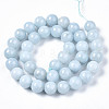Natural Chalcedony Beads Strands X-G-S333-10mm-004-2