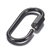 304 Stainless Steel Screw Carabiner Lock Charms STAS-H107-04A-3