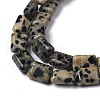 Natural Dalmatian Jasper Beads Strands G-Z006-B08-2