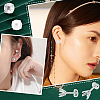 DICOSMETIC DIY 100Pcs 304 Stainless Steel Stud Earring Findings DIY-DC0001-44-6