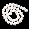 Handmade Kitten Bright Glazed Porcelain Ceramic Beads Strands PORC-L017-A09-4