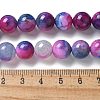 Natural Agate Beads Strands G-NH0001-G04-01-5