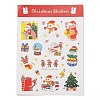 Christmas Theme Paper Sticker AJEW-Q151-02C-1