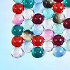 160Pcs 8 Colors Transparent Glass Cabochons GLAA-SZ0001-44-2