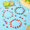 12 Strands 12 Styles Handmade Polymer Clay Bead Strands CLAY-TA0001-72A-8